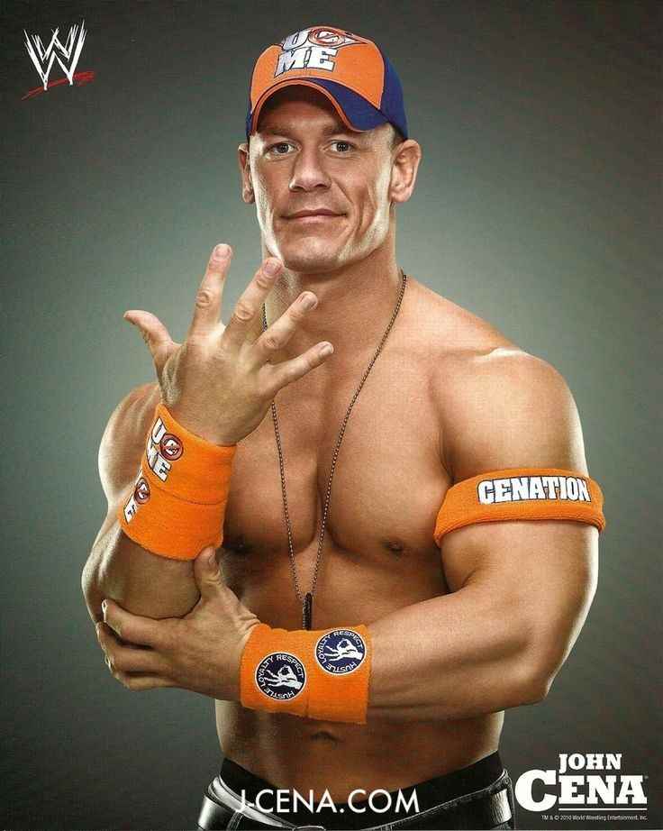 Wrestler John Cena (John Felix Anthony Cena Jr.)