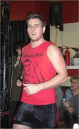 Wrestler Aaron James
