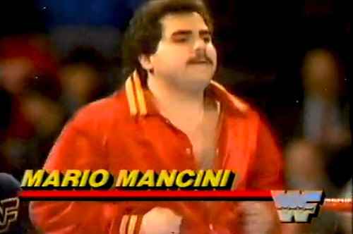 Wrestler Mario Mancini (Leonard  Inzitari)