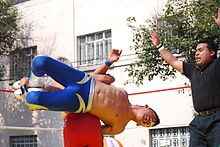 Wrestler Shockercito (Javier Cortes Sanchez)