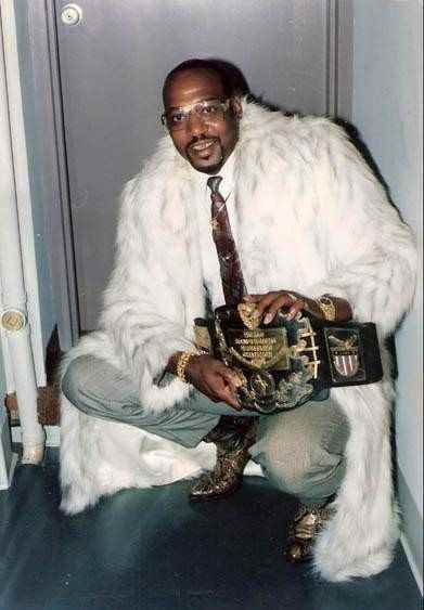 Wrestler Reggie B. Fine (Reginald  Walt)