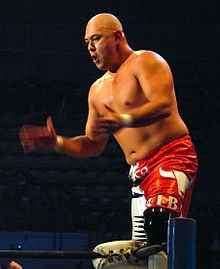 Wrestler Taiyo Kea (Maunakea  Mossman)