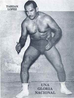 Wrestler Tarzan Lopez (Carlos  Lopez)