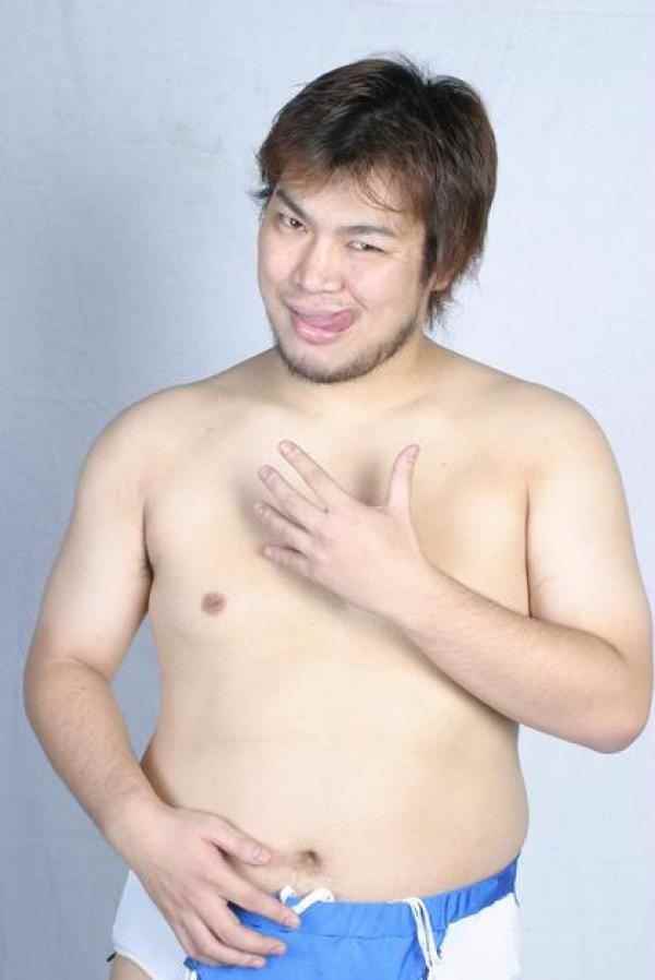 Wrestler Danshoku Dino (Akiru  Miyashita)