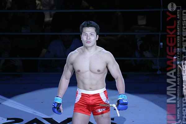 Wrestler Kiyoshi Tamura (Kiyoshi  Tamura)