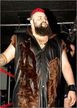 Wrestler Big Grizzly (Steve  Griffiths)