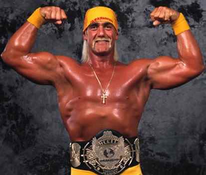 Wrestler Hulk Hogan (Terry Gene Bollea)