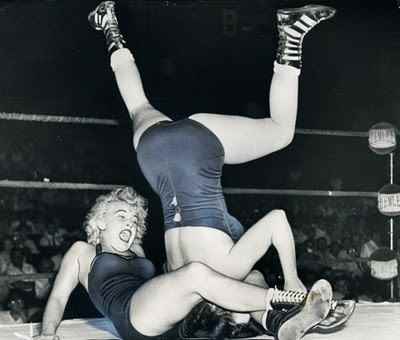 Wrestler Millie Stafford