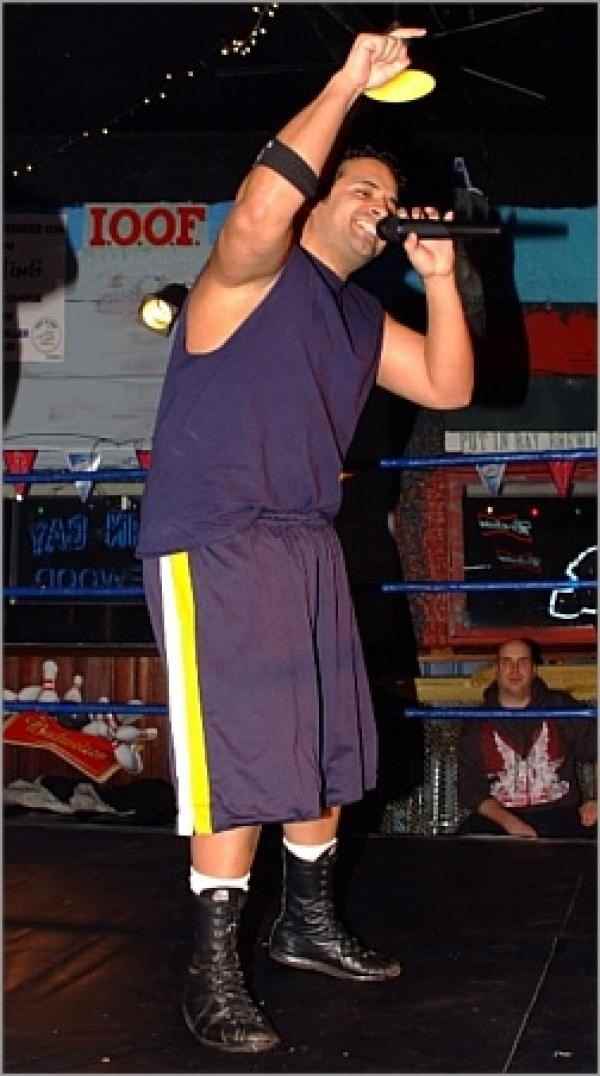 Wrestler Luis Diamante (Luis Orlando Rodriguez Toledo Jr.)