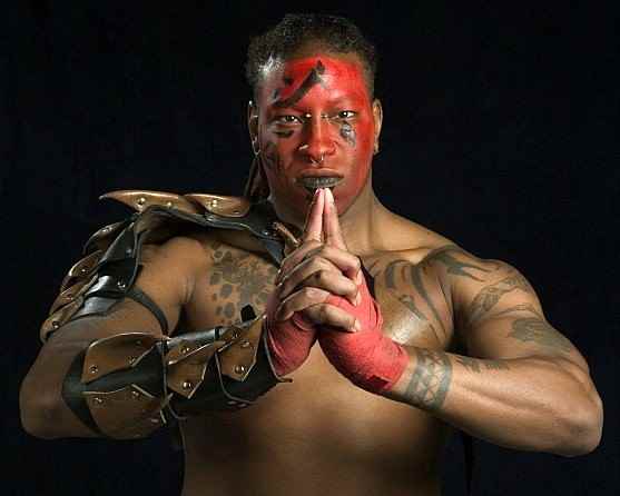 Wrestler Shaka (Harold  Reddick Jr.)