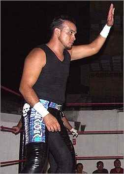 Wrestler Rico Rodriguez (Pablo del Leon Chafino)