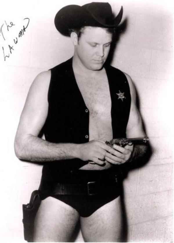 Wrestler The Lawman (Donald Stewart Slatton)