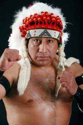 Wrestler Gran Apache (Mario  Balbuena Gonzalez)