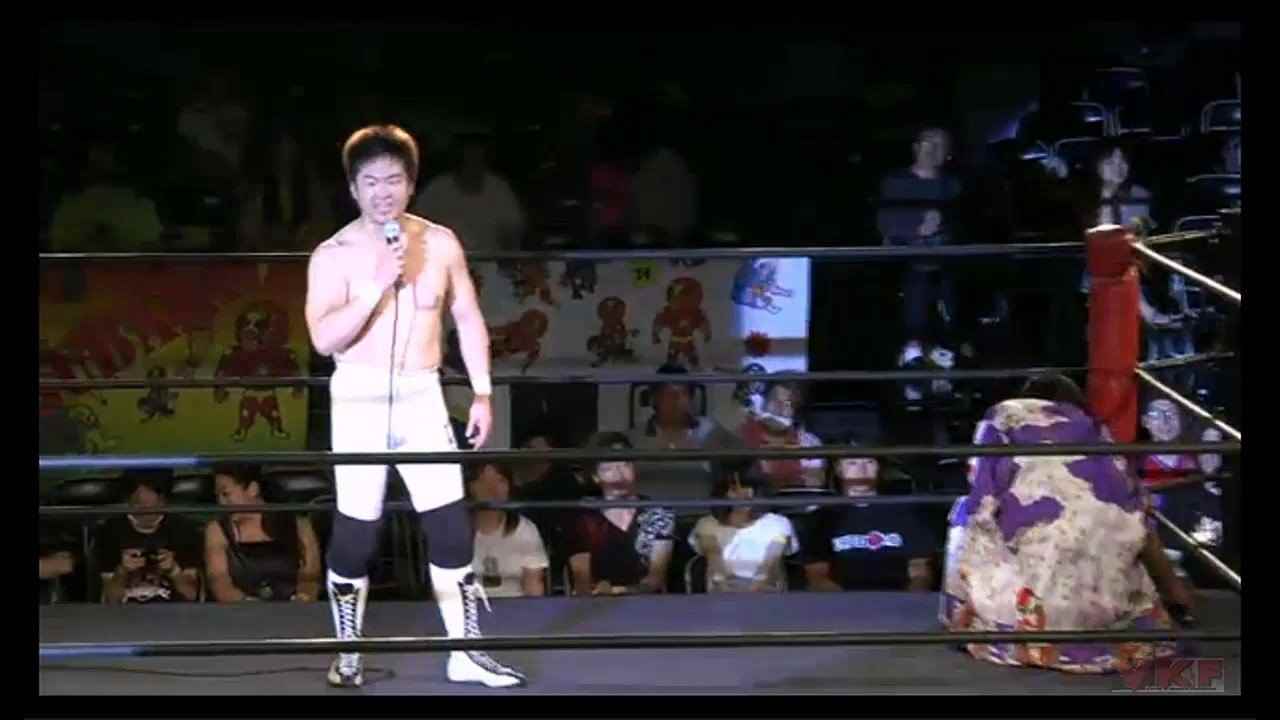 Wrestler Kazuhiro Tamura (Kazuhiro  Tamura)