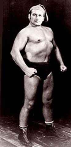 Wrestler Chuck Adcox (Charles R. Adcox)
