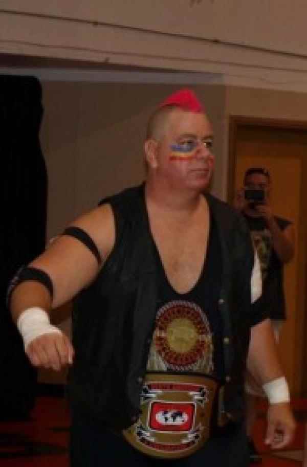 Wrestler Chief Attakullakulla (Rod  Blair)