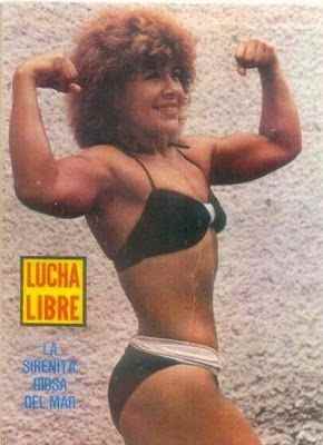Wrestler La Sirenita (Guadalupe  Buye Pena)