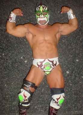 Wrestler Reyes Veloz