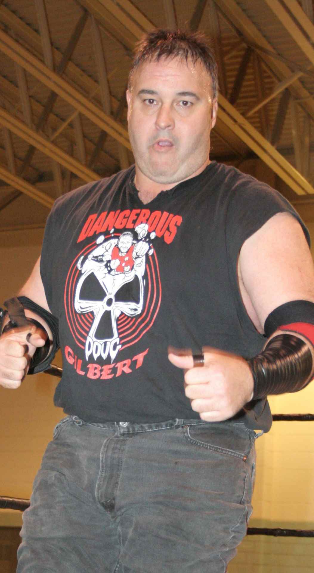 Wrestler Doug Gilbert (Doug  Lindsay)
