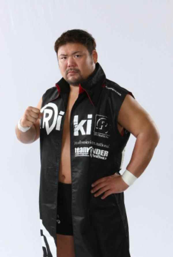 Wrestler Takeshi Rikio (Takeshi  Inoue)