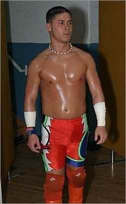 Wrestler Aaron Draven