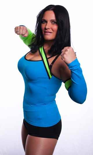 Wrestler Miss Natural (Heather  McQuinn)