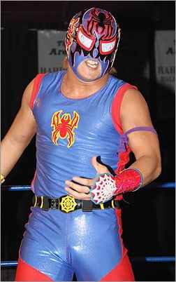 Wrestler Ultimate Spider Jr.