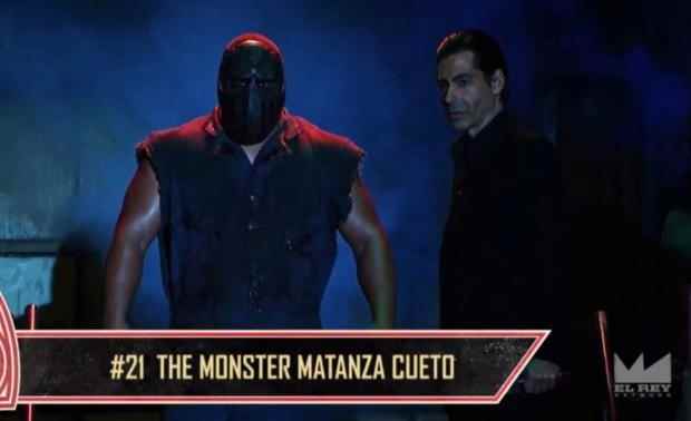 Wrestler Matanza Cueto (Jeffrey  Cobb)