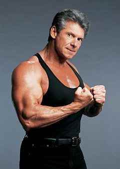 Wrestler Vince McMahon (Vincent Kennedy McMahon Jr.)