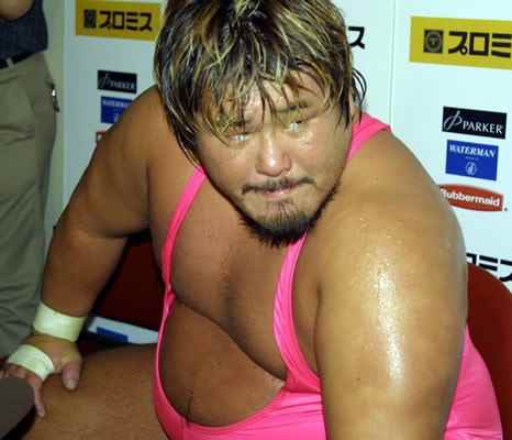 Wrestler Yutaka Yoshie (Yutaka  Yoshie)