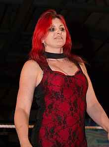 Wrestler Sweet Saraya (Julia  Hamer)