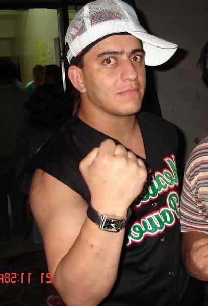 Wrestler Joe Lider (Jose  de Jesus Alvarez)